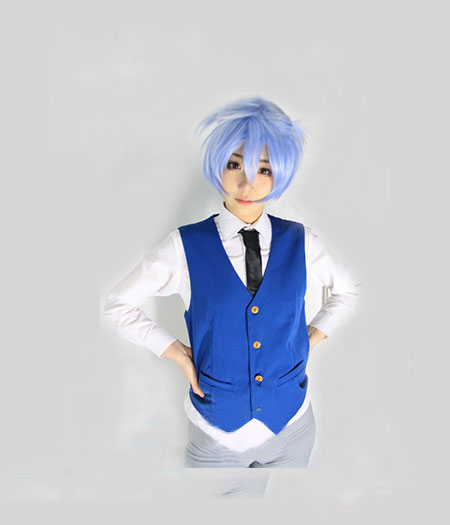 Assassination Classroom : Bleu Gilet Shiota Nagisa Costume Cosplay Acheter