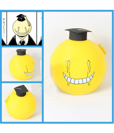 Assassination Classroom : Jaune Anime Casque Korosensei Cosplay Vente Pas Cher