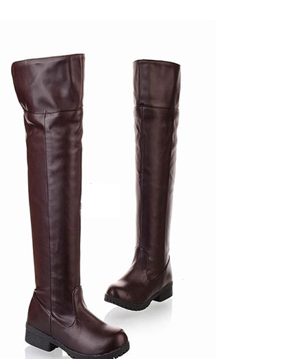 Attack On Titan : Attrayant Brown Eren Jaeger Long Boots Cosplay Achat