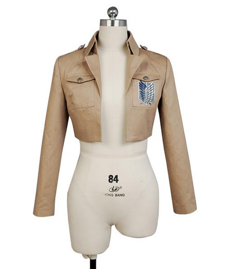 Attack on Titan : Court Top Bataillon D'exploration Costume Cosplay Acheter