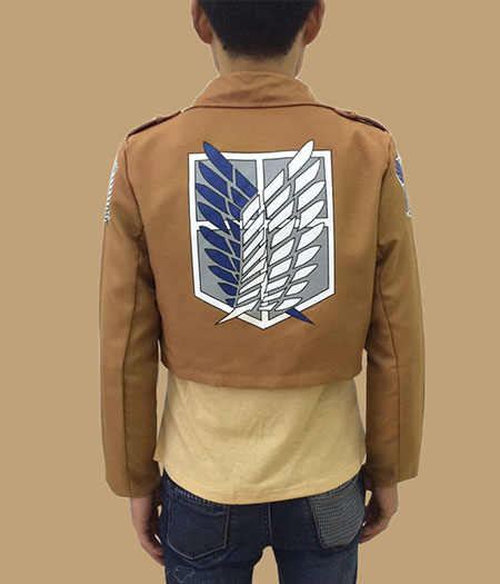 Attack on Titan : Eren Jager Veste Manteau Costume Cosplay Acheter