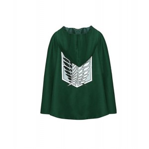 Attack on Titan : Long Cape Jiyuu no Tsubasa Cosplay Costume