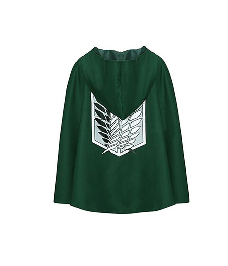 Attack on Titan : Long Cape Jiyuu no Tsubasa Cosplay Costume