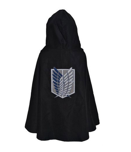 Attack on Titan : Long Cape Jiyuu no Tsubasa Cosplay Costume