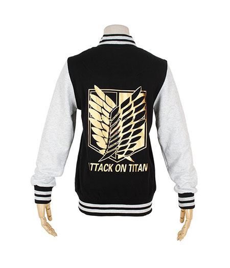 Attack On Titan : Noir Et D'or Mikasa Ackerman Costume Cosplay Acheter