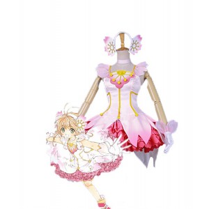 Cardcaptor Sakura : Sexy Rose Robe Sakura Kinomoto Costumes Cosplay Acheter