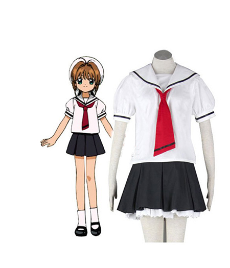 Cardcaptor Sakura : École Primaire Tomoeda Uniforme Scolaire Costume Cosplay Achat