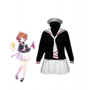 Cardcaptor Sakura : Tomoeda Uniforme D'hiver Costume Cosplay Acheter