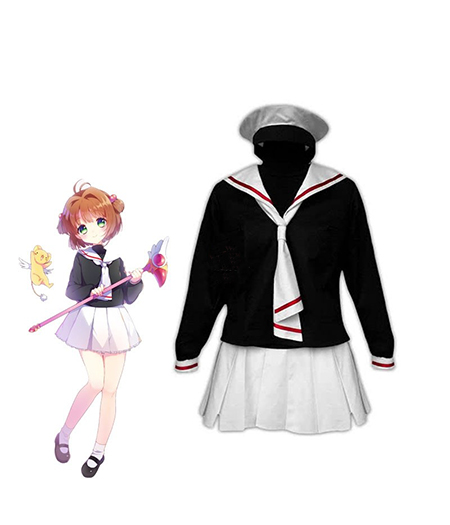 Cardcaptor Sakura : Tomoeda Uniforme D'hiver Costume Cosplay Acheter