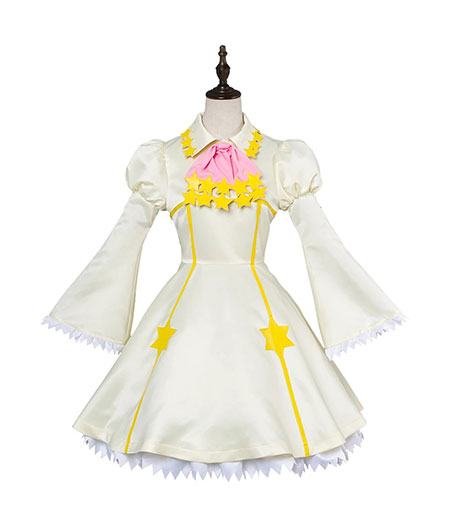 Cardcaptor Sakura : France Jaune Clair Kinomoto Sakura Costume Cosplay