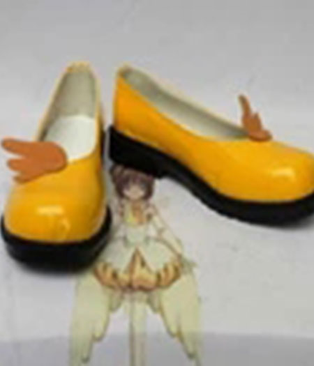 Cardcaptor Sakura : Jaune Court Chaussures Kinomoto Sakura Cosplay Acheter
