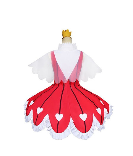 Cardcaptor Sakura : Rose Heart Fighting Sakura Kinomoto Costumes Cosplay Vente Pas Cher