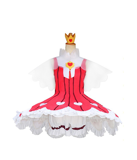 Cardcaptor Sakura : Rose Heart Fighting Sakura Kinomoto Costumes Cosplay Vente Pas Cher