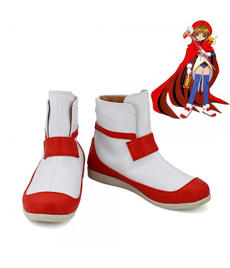 Cardcaptor Sakura : Rouge Chaussures Eriol Hiiragizawa Cosplay Acheter