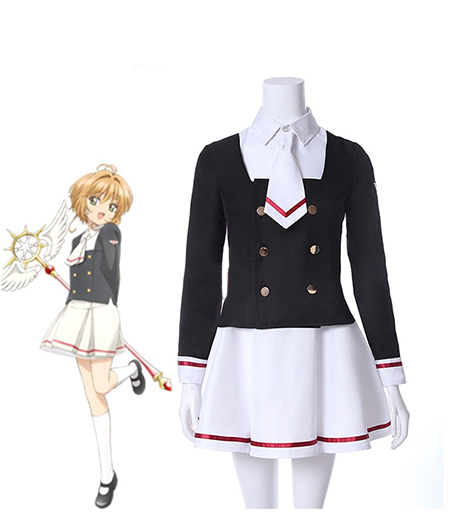 Cardcaptor Sakura : Campus Uniforme Sakura Tomoyo Costumes Cosplay Acheter