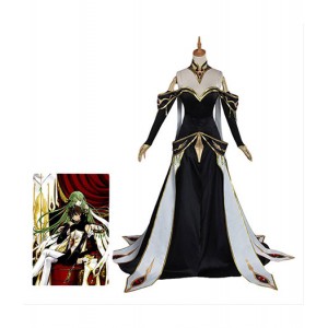 Code Geass : Lelouch Of The Rebellion CC Noir Robe Cosutme Cosplay