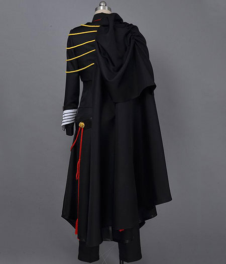 Code Geass : Lelouch Noir Uniforme Cosutme Cosplay