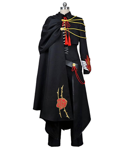 Code Geass : Lelouch Noir Uniforme Cosutme Cosplay