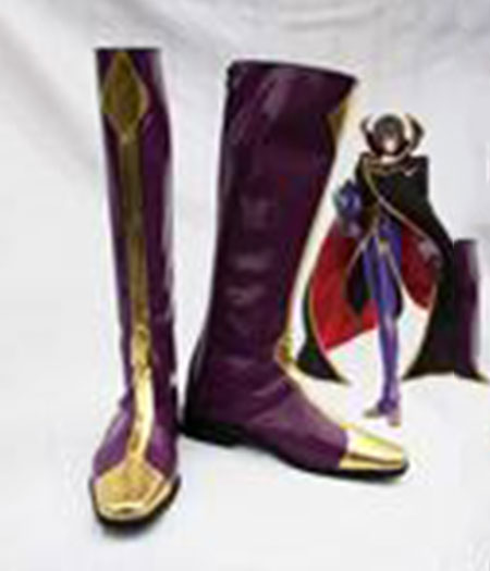 Code Geass : Lelouch Zero Pourpre Boots Cosplay Acheter