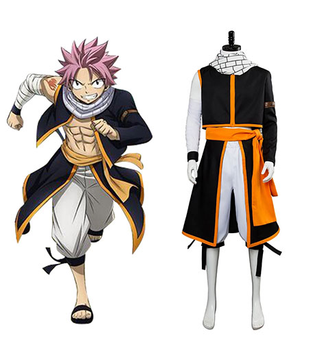 Fairy Tail : France Natsu Final Series Dragneel Cosplay Costume Acheter