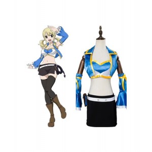 Fairy Tail : Top Et Short Lucy Heartfilia Costume Cosplay Acheter