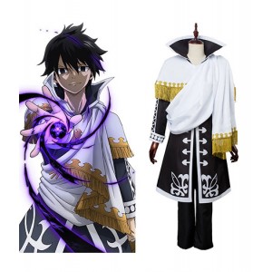 Fairy Tail : Zeref Dragneel Cosplay Anime Costume Vente Pas Cher