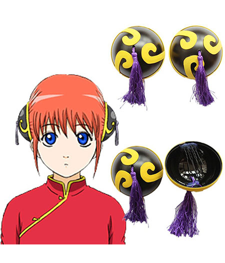 Gintama : Forme Ronde Bande Cheveux Accessoires Kagura Cosplay