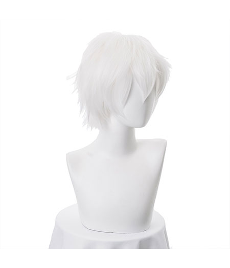 Gintama : Blanc Argenté Sakata Gintoki Wig Cosplay Vente Pas Cher