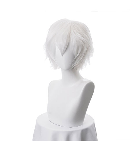 Gintama : Blanc Argenté Sakata Gintoki Wig Cosplay Vente Pas Cher