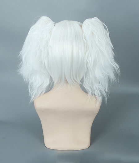 Gintama : Blanc Courte Wig Sakata Gintoki Cosplay Acheter