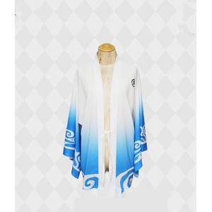 Gintama : Blanc Et Bleu Kimono Gintoki Sakata Costume Cosplay