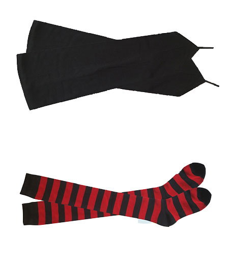 Gintama : Chaussettes Et Gantelets Kagura Cosplay Acheter