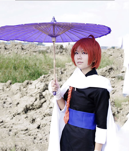 Gintama : Kamui Costume Et Blanc Cape Cosplay Acheter