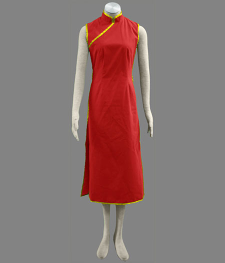 Gintama : Haute Qualité Coupe Slim Cheongsam Kagura Costume Cosplay