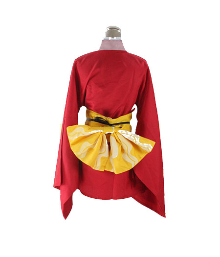 Gintama : Kagura Rouge Ensemble Complet Kimono Cosplay