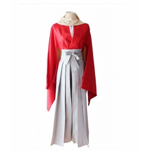 Gintama : Rouge Kimono Okita Sougo Costume Cosplay Acheter