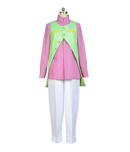 JoJo's Bizzare Adventure : Femme Rose Rohan Kishibe Uniforme Costume Cosplay Achat