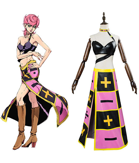 JoJo's Bizzare Adventure : Trish Una Femme Sexy Costume Cosplay Vente Pas Cher