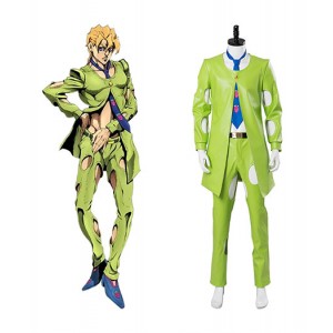 JoJo's Bizzare Adventure : Fugo Pannacotta Vert Costume Cosplay Acheter