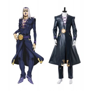 JoJo's Bizzare Adventure : Abbacchio Leone Golden Wind Costumes Cosplay Achat