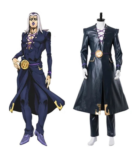 JoJo's Bizzare Adventure : Abbacchio Leone Golden Wind Costumes Cosplay Achat