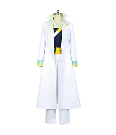 JoJo's Bizzare Adventure : Blanc Kujo Jotaro Coat Costume Cosplay Vente Pas Cher