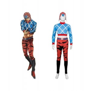 JoJo's Bizzare Adventure : Mista Guido Enfance Costume Cosplay Achat