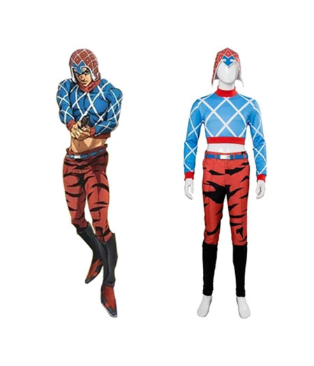 JoJo's Bizzare Adventure : Mista Guido Enfance Costume Cosplay Achat