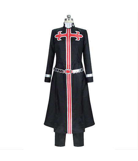 JoJo's Bizzare Adventure : Enrico Pucci Noir Long Coat Costumes Cosplay Achat