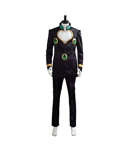 JoJo's Bizzare Adventure : Noir Masculin Giovanna Giorno Costumes Cosplay Acheter