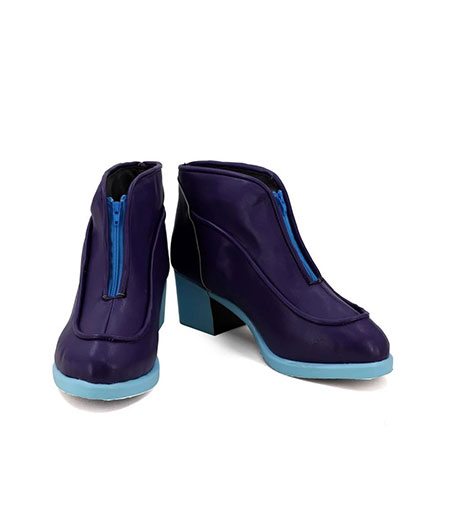 JoJo's Bizzare Adventure : Pourpre Talon Haut Giorno Giovanna Chaussures Cosplay