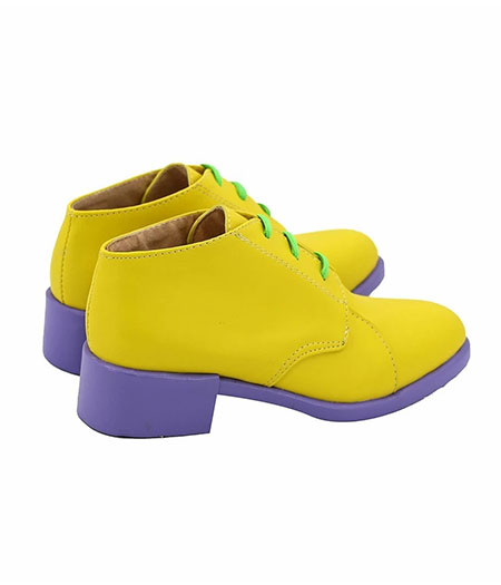 JoJo's Bizzare Adventure : Rohan Kishibe Jaune Court Chaussures Cosplay Acheter