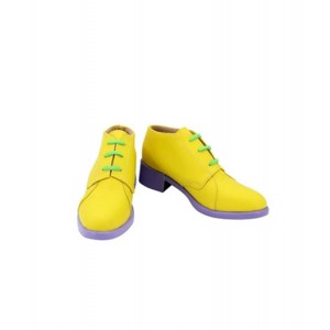 JoJo's Bizzare Adventure : Rohan Kishibe Jaune Court Chaussures Cosplay Acheter