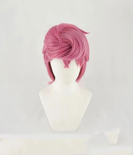 JoJo's Bizzare Adventure : Haute Qualité Trish Una Rose Wig Cosplay